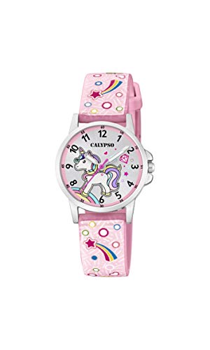 Calypso Watches Reloj Analógico para Unisex Niños de Cuarzo con Correa en Plástico K5776/5 Calypso Watches Reloj Analógico para Unisex Niños de Cuarzo con Correa en Plástico K5776/5