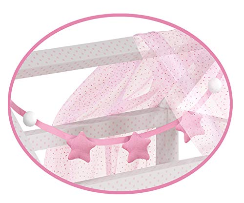 Cama Casita Madera de Muñecas María Decuevas 55028 Cama Casita Madera de Muñecas María Decuevas 55028
