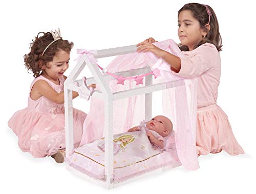 Cama Casita Madera de Muñecas María Decuevas 55028 Cama Casita Madera de Muñecas María Decuevas 55028