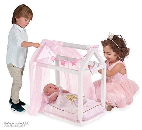 Cama Casita Madera de Muñecas María Decuevas 55028 Cama Casita Madera de Muñecas María Decuevas 55028