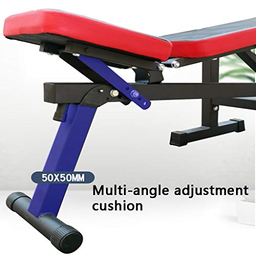 Cama De Levantamiento De Pesas Multifuncional Press De Banca Equipo De Gimnasia para El Hogar Prensa De Banco Plegable Soporte De Estante con Barra Simple Estante para Sentadillas Cama De Levantamiento De Pesas Multifuncional Press De Banca Equipo De Gimnasia para El Hogar Prensa De Banco Plegable Soporte De Estante con Barra Simple Estante para Sentadillas