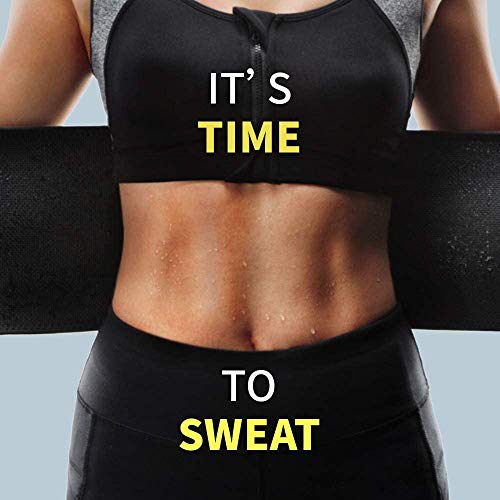 CAMBIVO Fajas Reductoras Mujer, Faja Reductora Abdomen Hombre Cinturón Ajustable Efectivo para Aumento de Sudor, Fitness, Sweat, Entrenamiento, Gimnasio, Ejercicio CAMBIVO Fajas Reductoras Mujer, Faja Reductora Abdomen Hombre Cinturón Ajustable Efectivo para Aumento de Sudor, Fitness, Sweat, Entrenamiento, Gimnasio, Ejercicio
