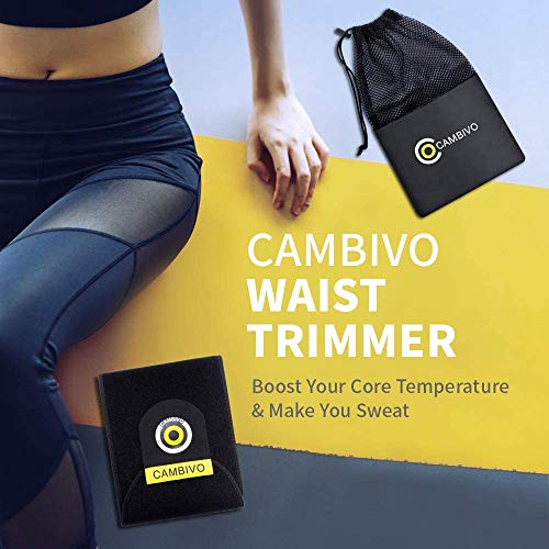 CAMBIVO Fajas Reductoras Mujer, Faja Reductora Abdomen Hombre Cinturón Ajustable Efectivo para Aumento de Sudor, Fitness, Sweat, Entrenamiento, Gimnasio, Ejercicio