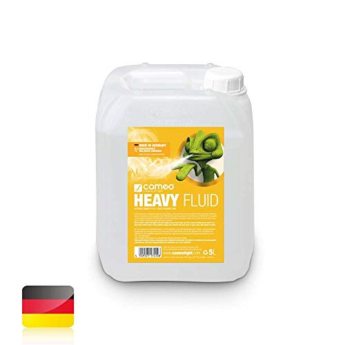 Cameo AHCLFHEAVY5L alta densidad/largo Fluid S para máquina de niebla