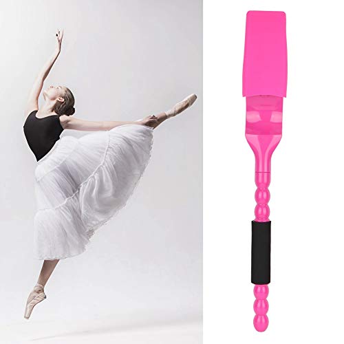 Camilla de Pie de Ballet,Estiramiento de Pie ABS Foot Stretcher Enhancer Roller de Masaje de Tejido Profundo con Correa de Tracción Accesorio de Entrenamiento para Ballet y Danza Yoga Gimnasia