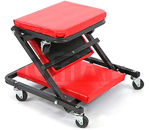 CAMILLA PARA TALLER MECANICO CONVERTIBLE EN ASIENTO CON 6 RUEDAS 360º CAMILLA PARA TALLER MECANICO CONVERTIBLE EN ASIENTO CON 6 RUEDAS 360º