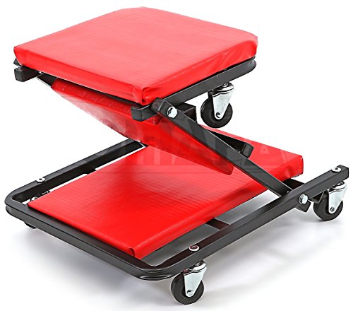 CAMILLA PARA TALLER MECANICO CONVERTIBLE EN ASIENTO CON 6 RUEDAS 360º CAMILLA PARA TALLER MECANICO CONVERTIBLE EN ASIENTO CON 6 RUEDAS 360º