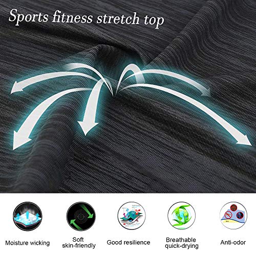 Camiseta de Compresión de Manga Larga Hombre Camiseta Deporte Manga Larga Top Deportiva para Correr Transpirable Secado Rápido para Fitness Running Ciclismo Correr Gym Entrenamiento Camiseta de Compresión de Manga Larga Hombre Camiseta Deporte Manga Larga Top Deportiva para Correr Transpirable Secado Rápido para Fitness Running Ciclismo Correr Gym Entrenamiento