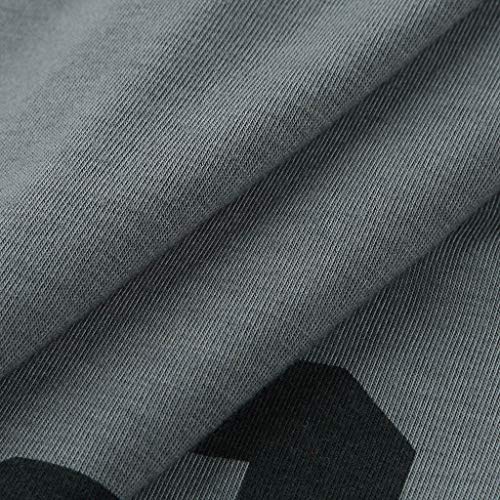 Camiseta de Fitness para Hombre con Capucha, sin Mangas, Bolsillo para Culturismo con presión Muscular para Hombre, Parte Superior Ajustada Gris L