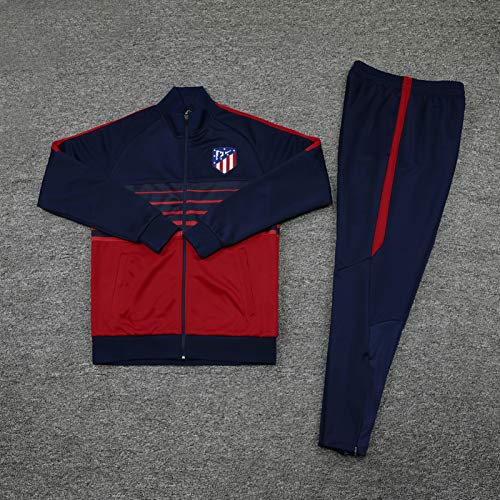 Camiseta de fútbol Atlětico Mǎdrid 2021 cuello alto manga larga chándal de entrenamiento ropa deportiva profesional equipo uniforme de fútbol conjunto de camisetas de manga larga, Komfortable Camiseta de fútbol Atlětico Mǎdrid 2021 cuello alto manga larga chándal de entrenamiento ropa deportiva profesional equipo uniforme de fútbol conjunto de camisetas de manga larga, Komfortable