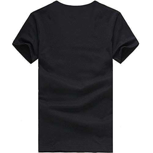 Camiseta de Mujer Manga Corta riou Mujeres Elegantes Blusas Verano con Estampado De Corazones Tops Casuales Original Fiesta T-Shirt Cuello Redondo Basica Camisa