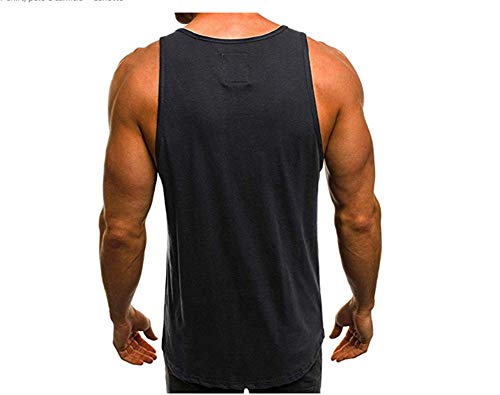 Camiseta de Tirantes Deportiva Hombre Tirantes Culturismo Fitness Deportiva. Ropa Deporte Masculina para Entrenar Gym