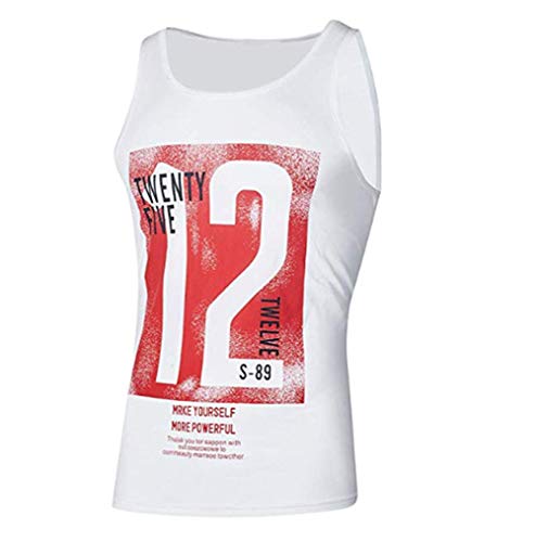 Camiseta de Tirantes Deportiva Hombre Tirantes Culturismo Fitness Deportiva. Ropa Deporte Masculina para Entrenar Gym Camiseta de Tirantes Deportiva Hombre Tirantes Culturismo Fitness Deportiva. Ropa Deporte Masculina para Entrenar Gym