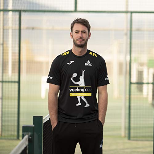 Camiseta Manga Corta Técnica Vueling Cup Hombre Negra L