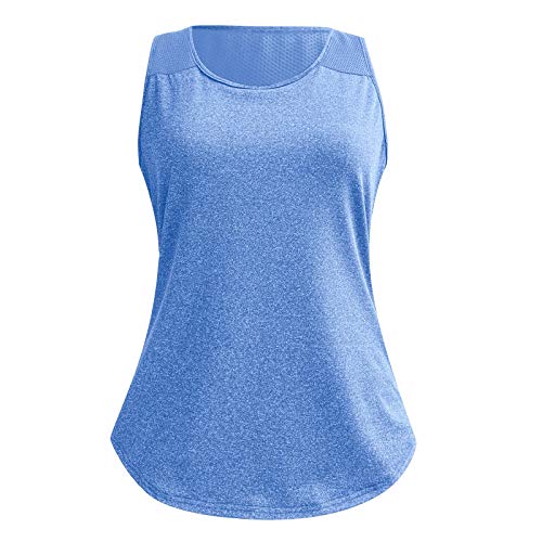 Camisetas de entrenamiento para mujer, ropa de gimnasio, deportes, correr, camisetas de malla para entrenamiento, yoga, sin mangas, gimnasio, ejercicio, atlético, yoga, tops para mujer