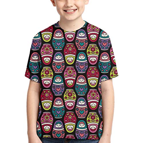 Camisetas para niños Muñecas Rusas Camisetas para niños Camisetas de Golf de Manga Corta de Verano de Secado rápido Camisetas para niños Muñecas Rusas Camisetas para niños Camisetas de Golf de Manga Corta de Verano de Secado rápido