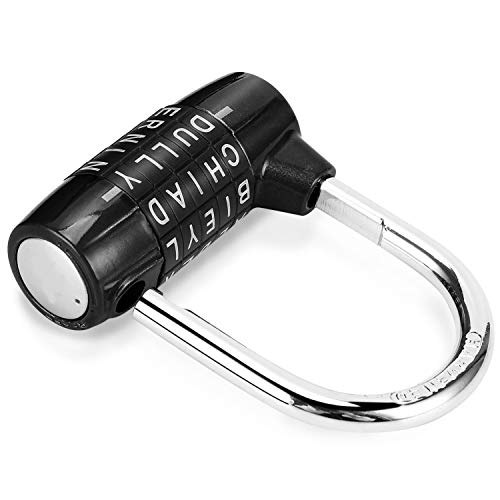 Candado de seguridad resistente con combinación de 5 letras, candado de seguridad con contraseña. Candado de seguridad resistente con combinación de 5 letras, candado de seguridad con contraseña.
