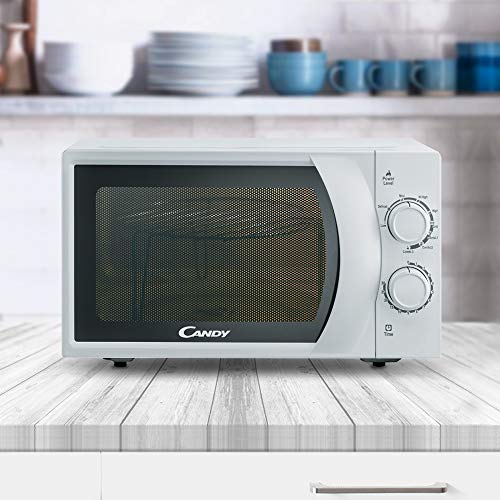 Candy CMG 2071 M Microondas con Grill, 6 Niveles, 2 mandos mecánicos, Plato Giratorio 24,5 cm, Potencia 700 W-900 W, 20 litros, Stainless Steel, blanco Candy CMG 2071 M Microondas con Grill, 6 Niveles, 2 mandos mecánicos, Plato Giratorio 24,5 cm, Potencia 700 W-900 W, 20 litros, Stainless Steel, blanco