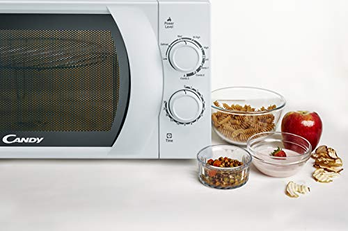 Candy CMG 2071 M Microondas con Grill, 6 Niveles, 2 mandos mecánicos, Plato Giratorio 24,5 cm, Potencia 700 W-900 W, 20 litros, Stainless Steel, blanco Candy CMG 2071 M Microondas con Grill, 6 Niveles, 2 mandos mecánicos, Plato Giratorio 24,5 cm, Potencia 700 W-900 W, 20 litros, Stainless Steel, blanco