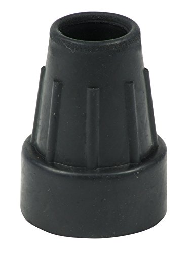 Cantidad 4x: 18/19mm Conteras Virolas De Goma Para Muletas Y Bastones - Negro - Por Lifeswonderful® Cantidad 4x: 18/19mm Conteras Virolas De Goma Para Muletas Y Bastones - Negro - Por Lifeswonderful®