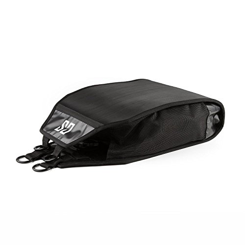 CAPITAL SPORTS Grindor Power Sled Trineo arrastre (40 kg máx, correas 4 sacos ajustables, cinturón abdominal, superficie tracción caucho) - Negro