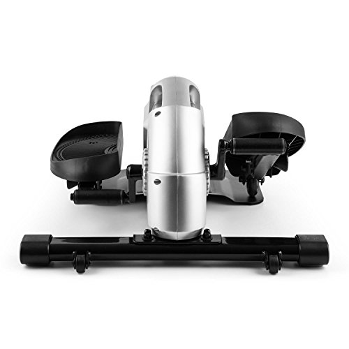 Capital Sports Minioval - Stepper compacto con resistencia magnética, movimiento elíptico, gris Capital Sports Minioval - Stepper compacto con resistencia magnética, movimiento elíptico, gris