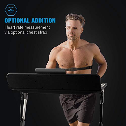 Capital Sports Outrun 2XC - Cinta de Correr, Sistema de Plegado 2XF, Suspensión 4P, Superficie Acolchada de 48 x 125 cm, 1-12km/h, Pulsómetro, Reproductor MP3, Altavoz estéreo, hasta 120 kg, Negro Capital Sports Outrun 2XC - Cinta de Correr, Sistema de Plegado 2XF, Suspensión 4P, Superficie Acolchada de 48 x 125 cm, 1-12km/h, Pulsómetro, Reproductor MP3, Altavoz estéreo, hasta 120 kg, Negro