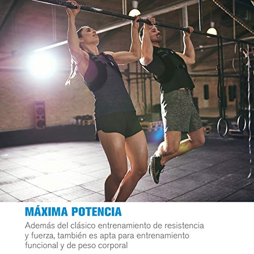 CapitalSports Capital Sports X-Vest Chaleco, Peso: 8 kg, Material: Neopreno/Nylon, Material de Relleno: Bolas de Acero, para el Entrenamiento de Peso Corporal y Funcional, 2 Correas de Pecho, Negro CapitalSports Capital Sports X-Vest Chaleco, Peso: 8 kg, Material: Neopreno/Nylon, Material de Relleno: Bolas de Acero, para el Entrenamiento de Peso Corporal y Funcional, 2 Correas de Pecho, Negro
