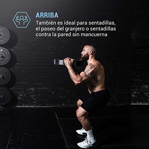 CapitalSports Elongate 2020 - Discos de Peso para Pesas, Material de Caucho endurecido, Resistente a los Golpes, Abertura de 50,4 mm con Anillo Interior de Acero, 2 Discos x 15 kg, Negro CapitalSports Elongate 2020 - Discos de Peso para Pesas, Material de Caucho endurecido, Resistente a los Golpes, Abertura de 50,4 mm con Anillo Interior de Acero, 2 Discos x 15 kg, Negro