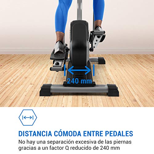 CapitalSports Helix Comfort - Bicicleta elíptica, Aplicación Kinomap, Volante de inercia 12 kg, MagResist: Resistencia magnética de 32 intensidades, Sensores de Pulso, 14 programas, Pantalla, Negro CapitalSports Helix Comfort - Bicicleta elíptica, Aplicación Kinomap, Volante de inercia 12 kg, MagResist: Resistencia magnética de 32 intensidades, Sensores de Pulso, 14 programas, Pantalla, Negro