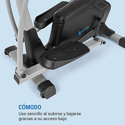 CapitalSports Helix Comfort - Bicicleta elíptica, Aplicación Kinomap, Volante de inercia 12 kg, MagResist: Resistencia magnética de 32 intensidades, Sensores de Pulso, 14 programas, Pantalla, Negro CapitalSports Helix Comfort - Bicicleta elíptica, Aplicación Kinomap, Volante de inercia 12 kg, MagResist: Resistencia magnética de 32 intensidades, Sensores de Pulso, 14 programas, Pantalla, Negro