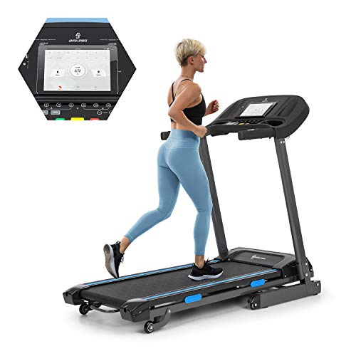CapitalSports Pacemaker F120 - Cinta de Correr, Ergométrica, Motor de 2 HP, 4P-AntiShock Suspension, Lubrication System, LowNoise-FX Drive, Entrenamiento Cardiovascular, Entrada AUX, USB, SD, Negro CapitalSports Pacemaker F120 - Cinta de Correr, Ergométrica, Motor de 2 HP, 4P-AntiShock Suspension, Lubrication System, LowNoise-FX Drive, Entrenamiento Cardiovascular, Entrada AUX, USB, SD, Negro