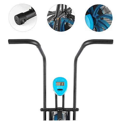 CapitalSports Stormstrike - Bicicleta estática ergométrica, Carga máx. hasta 120 kg, Pantalla integrada, Altura sillín Regulable en 7 Niveles, Entrenamiento Dual (Piernas y Brazos), Antracita CapitalSports Stormstrike - Bicicleta estática ergométrica, Carga máx. hasta 120 kg, Pantalla integrada, Altura sillín Regulable en 7 Niveles, Entrenamiento Dual (Piernas y Brazos), Antracita