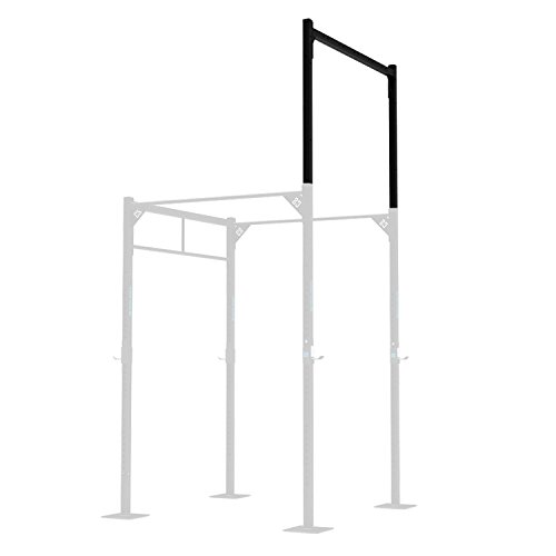 CapitalSports Topbridge Top Add Componente de Montaje (ampliación para jaulas de musculación, Soporte para Fijar Cuerdas, así como Anillas Simples y de Gimnasia, Metal Negro)