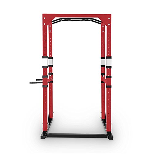 CapitalSports Tremendour - Power Rack, Jaula de musculación, Gimnasio en casa, Cable de tracción, Pesos, Agarre múltiple, dominadas, Flexiones, Brazos, piernas, Press banca, Rojo CapitalSports Tremendour - Power Rack, Jaula de musculación, Gimnasio en casa, Cable de tracción, Pesos, Agarre múltiple, dominadas, Flexiones, Brazos, piernas, Press banca, Rojo