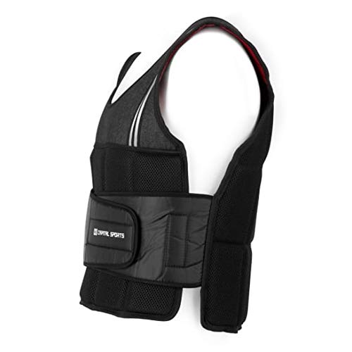 CapitalSports Vestpro 10 Chaleco de Peso lastrado (Weightvest 10 kg, 23 Pesas de Caucho Suave, Entrenamiento en casa, Comodo Resistente) CapitalSports Vestpro 10 Chaleco de Peso lastrado (Weightvest 10 kg, 23 Pesas de Caucho Suave, Entrenamiento en casa, Comodo Resistente)