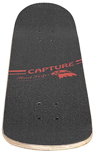 CAPTURE Street Surfer 31" Skateboard 79 cm, 31", monopatín de madera de arce, rodamientos de carbono ABEC-7, ciudad, monopatín, etc. CAPTURE Street Surfer 31" Skateboard 79 cm, 31", monopatín de madera de arce, rodamientos de carbono ABEC-7, ciudad, monopatín, etc.