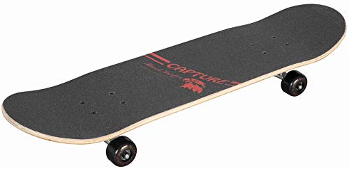 CAPTURE Street Surfer 31" Skateboard 79 cm, 31", monopatín de madera de arce, rodamientos de carbono ABEC-7, ciudad, monopatín, etc.