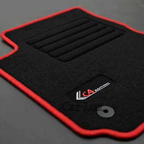 Car Lux AR00125 - Alfombras Alfombrillas a Medida para C4 Cactus Sport Edition Velour Desde 2014- Car Lux AR00125 - Alfombras Alfombrillas a Medida para C4 Cactus Sport Edition Velour Desde 2014-