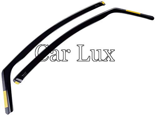 Car Lux AR00244 - Derivabrisas Deflectores de Aire Cortavientos de Viento Delanteros y Traseros para C4 Grand Picasso a Partir de 2013-