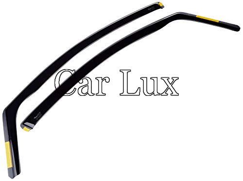 Car Lux AR00255 - Derivabrisas Deflectores de Aire Cortavientos de Viento Delanteros para C4 a Partir de 2010-