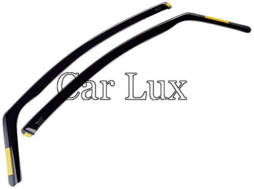 Car Lux AR00255 - Derivabrisas Deflectores de Aire Cortavientos de Viento Delanteros para C4 a Partir de 2010- Car Lux AR00255 - Derivabrisas Deflectores de Aire Cortavientos de Viento Delanteros para C4 a Partir de 2010-