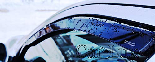 Car Lux AR00255 - Derivabrisas Deflectores de Aire Cortavientos de Viento Delanteros para C4 a Partir de 2010- Car Lux AR00255 - Derivabrisas Deflectores de Aire Cortavientos de Viento Delanteros para C4 a Partir de 2010-