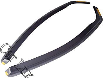Car Lux AR00255 - Derivabrisas Deflectores de Aire Cortavientos de Viento Delanteros para C4 a Partir de 2010- Car Lux AR00255 - Derivabrisas Deflectores de Aire Cortavientos de Viento Delanteros para C4 a Partir de 2010-