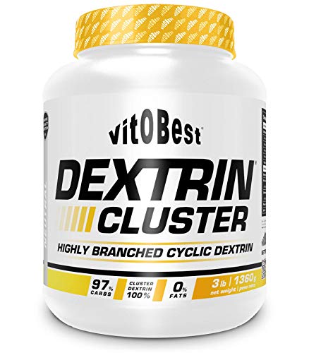 Carbohidratos DEXTRIN CLUSTER 3 lb - Dextrina en Polvo con Hidratos de Carbono - Suplementos Deportivos y Suplementos Alimentación - Vitobest