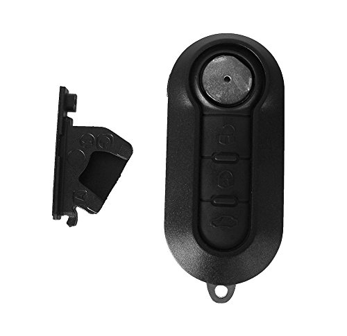Carcasa llave para Fiat 500 500L Bravo Panda Punto Doblo Citroen Jumper Peugeot Boxer | 3 Botones | Mando a distancia Carcasa llave para Fiat 500 500L Bravo Panda Punto Doblo Citroen Jumper Peugeot Boxer | 3 Botones | Mando a distancia
