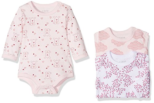 Care Bali Body Bebé-Niñas, pack de 3, Multicolor (Dusty rose 505), 24 Meses / 92 cm Care Bali Body Bebé-Niñas, pack de 3, Multicolor (Dusty rose 505), 24 Meses / 92 cm