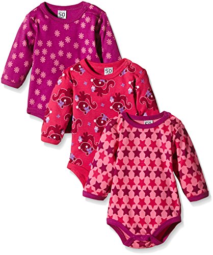 Care Bali Body Bebé-Niñas, pack de 3, Rosa (Pink 569), 24 Meses / 92 cm