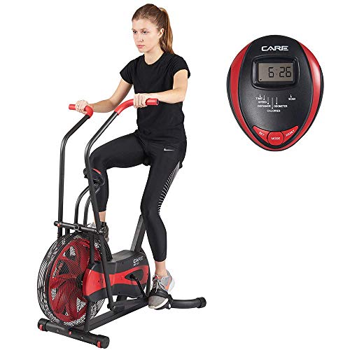 Care fitness - air bike CA-700 - Air bike - Bicicleta de interior con resistencia al aire - 6 funciones - Bicicleta elíptica 2 en 1 Care fitness - air bike CA-700 - Air bike - Bicicleta de interior con resistencia al aire - 6 funciones - Bicicleta elíptica 2 en 1