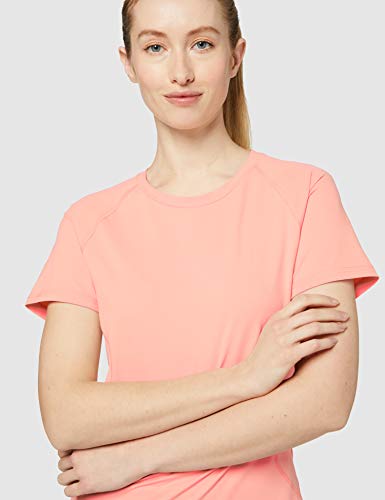 CARE OF by PUMA Camiseta de entrenamiento de manga corta para mujer, Rosa (Peach Bud), 36, Label: XS